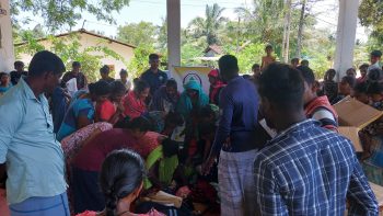 clothes distribution Ampara Sri Lanka