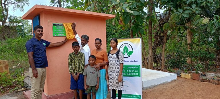 toilets for rural sri lankan families