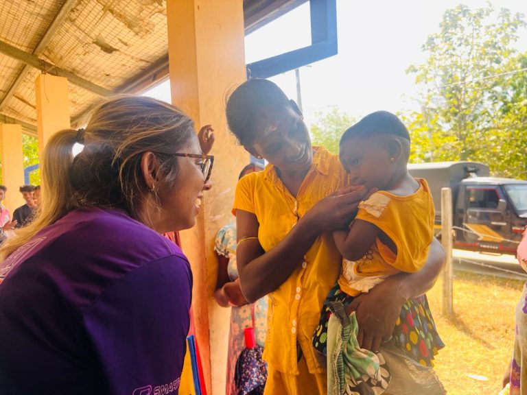 aram initiative sri lanka health screening with Vanni Hope