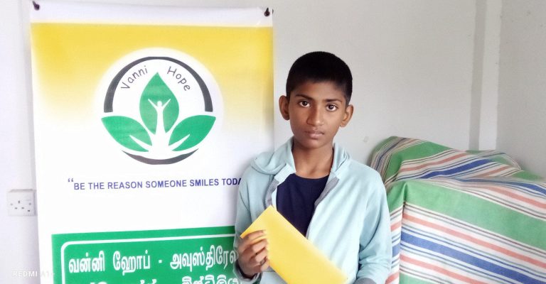 sponsor a child in sri lanka with vanni hope