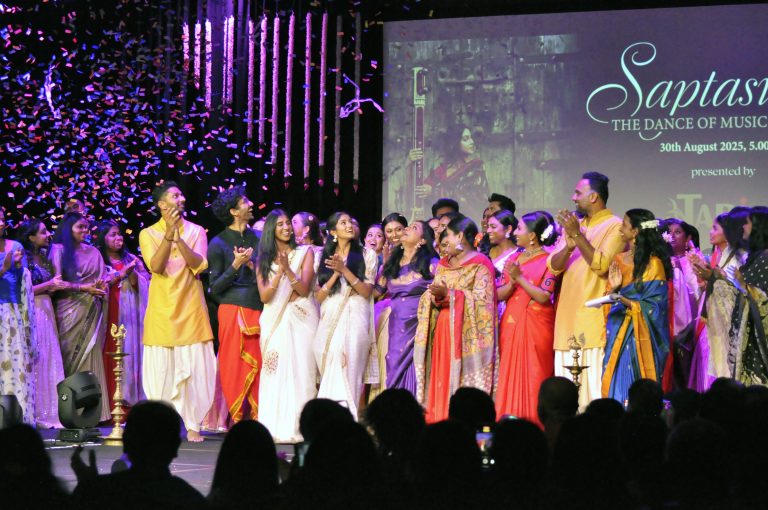 Models and cancer survivors walking the runway at Vanni Hope’s Saptaswara fundraiser fashion show in partnership with Paalam in Sri Lanka Saptaswara fahsion show fundraiser in sydney australia for sri lankan charity vanni hope and paalam by Tari by Gayatri