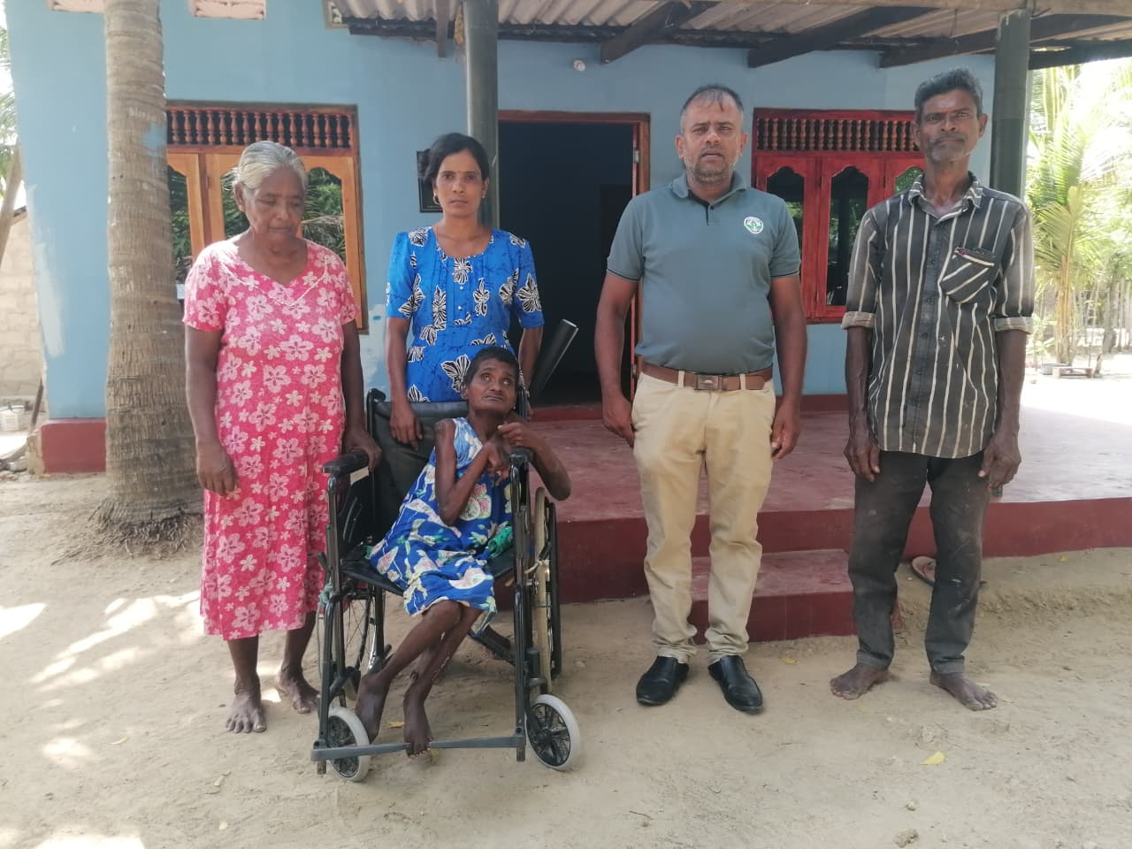 Vanni Hope shelter renovation, Jaffna community project, rural housing support, women empowerment Sri Lanka, sponsored by Mrs. Sivaneswary Kannuthurai