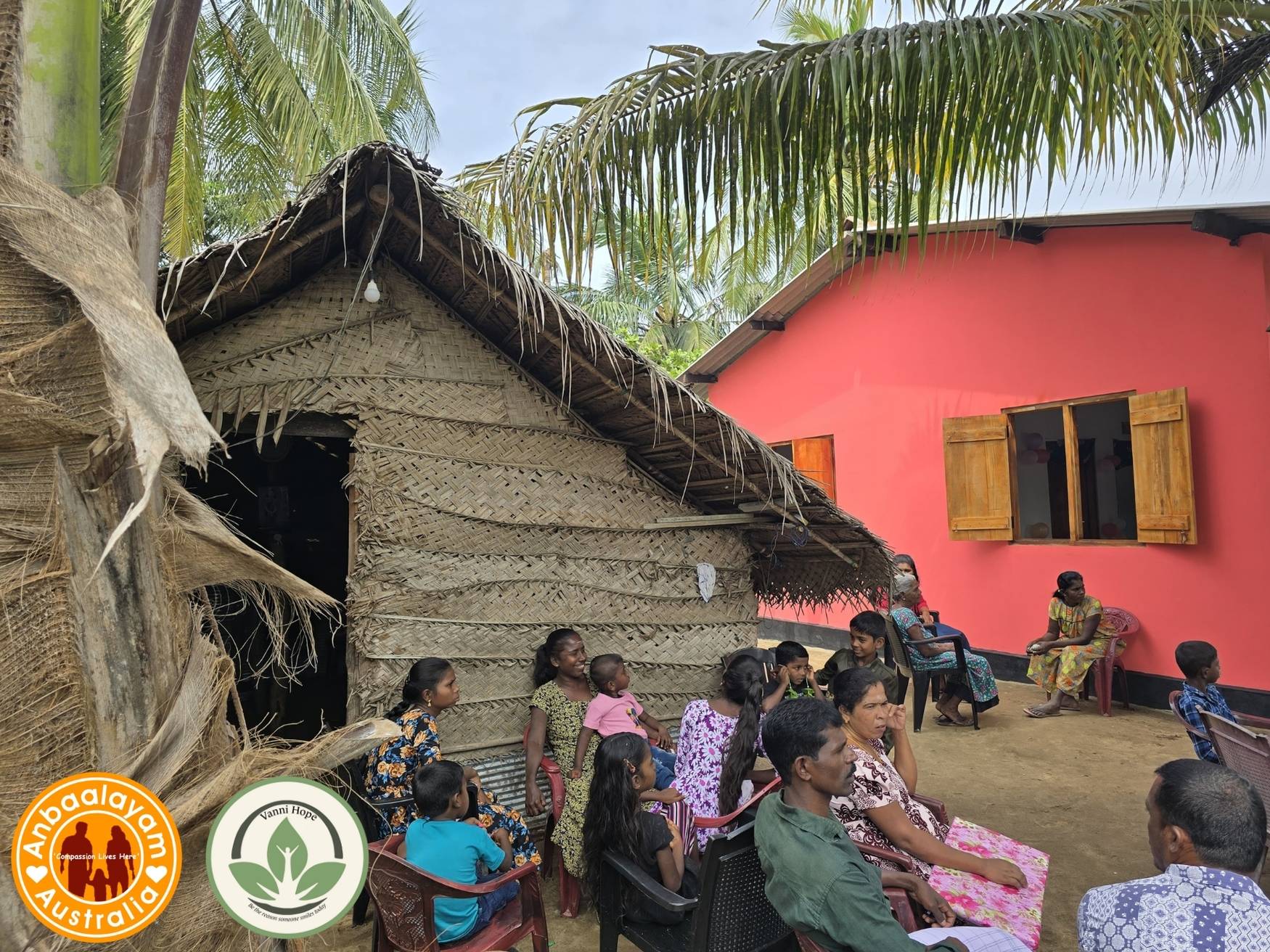 Shelter for Life permanent houses completed in Nasivanthivu Valaichchenai Batticaloa by Vanni Hope and Anbaalayam