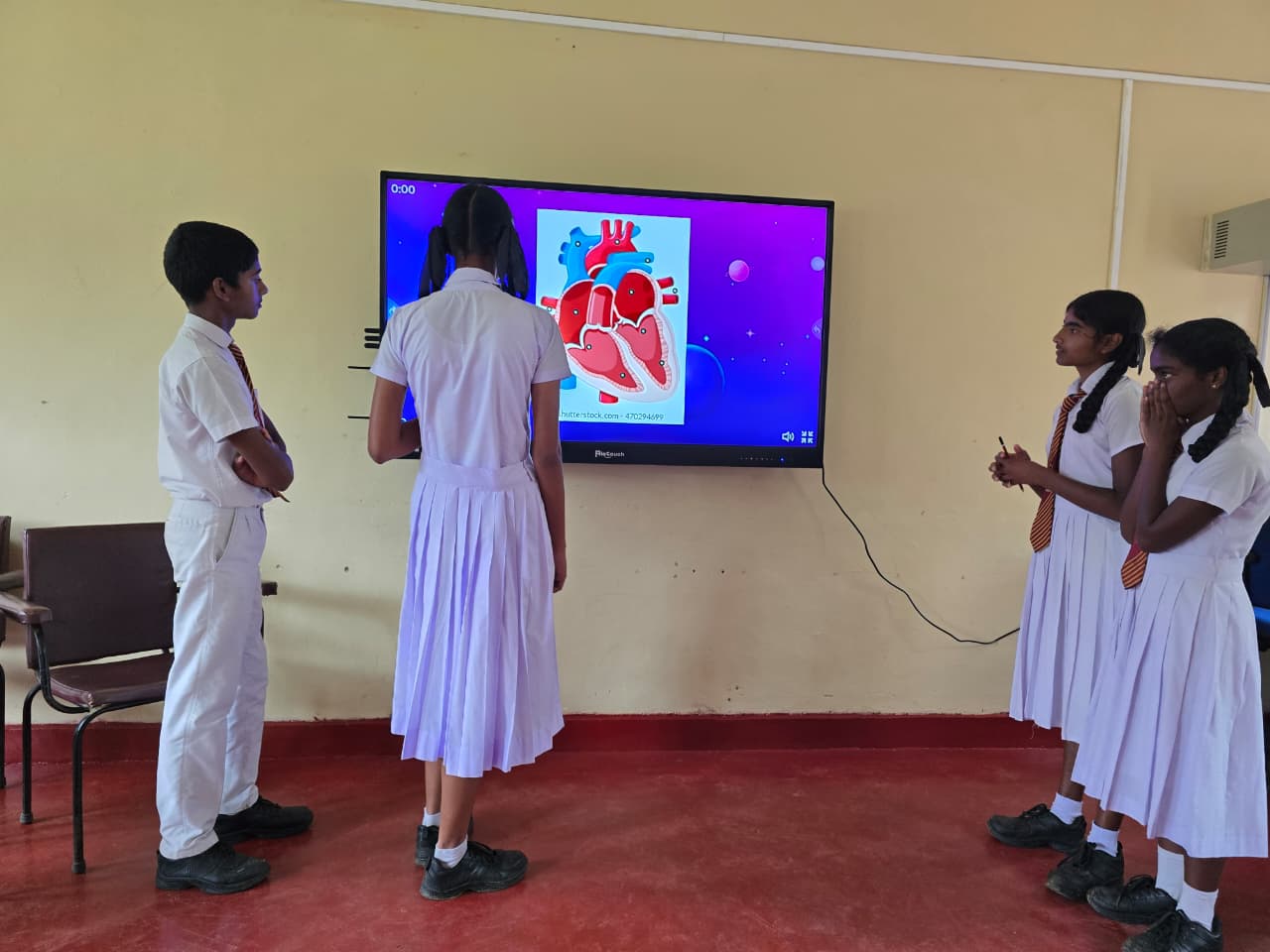 Vanni Hope, World Vision Lanka, Shiksha Kalvi Project, Smart Board Education Program, St Coombs Maha Vidyalaya, Talawakelle, Nuwara Eliya District, Digital Education Sri Lanka, Smart Classroom, Digital Learning, Information Technology Literacy, Educational Technology, Rural Education, Quality Education, Student Development, Sri Lanka Schools