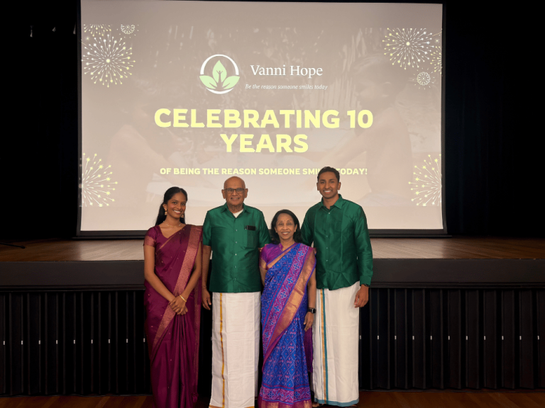 Vanni Hope 10th Anniversary Celebration at Strathfield Town Hall in Sydney, August 2026