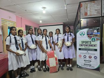 Vanni Hope, Batticaloa West, Sports Equipment, School Sports, Youth Sports, Student Development, Batticaloa, Eastern Province, Sports Training, Young Athletes, Physical Education, Sri Lanka
